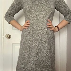 Loft Grey Knit Dress